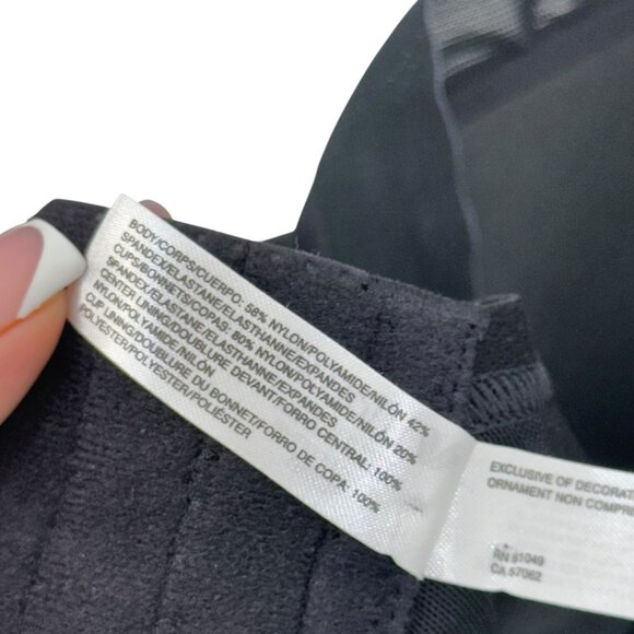 Wacoal Womens Black Full Coverage Tshirt Bra Size US 38G Mesh Fabric Comfort - Picture 4 of 14